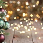 Christmas Tree and twinkle lights