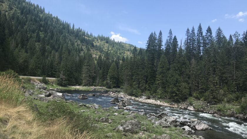 A river in montana